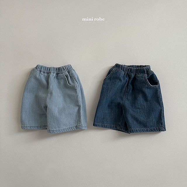 【予約】Point denim pants (R0068)