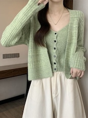 キャミソール&カーディガンセット K2203