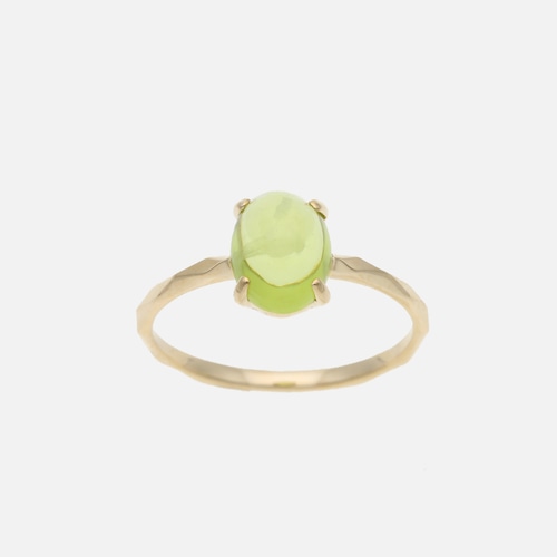 K10YG　 ペリドット　リング　【503591】