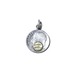 BW Roosevelt Dime Coin Pendant Top-BW