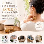 【送料無料1000円】ウッドマッサージボール 天然木 木製マッサージボール ツボ押しボール 血行促進 疲労回復 リフレッシュグッズ ハンドマッサージ 足裏マッサージ 首 肩 背中 腰 全身対応 コンパクト cw-a-862
