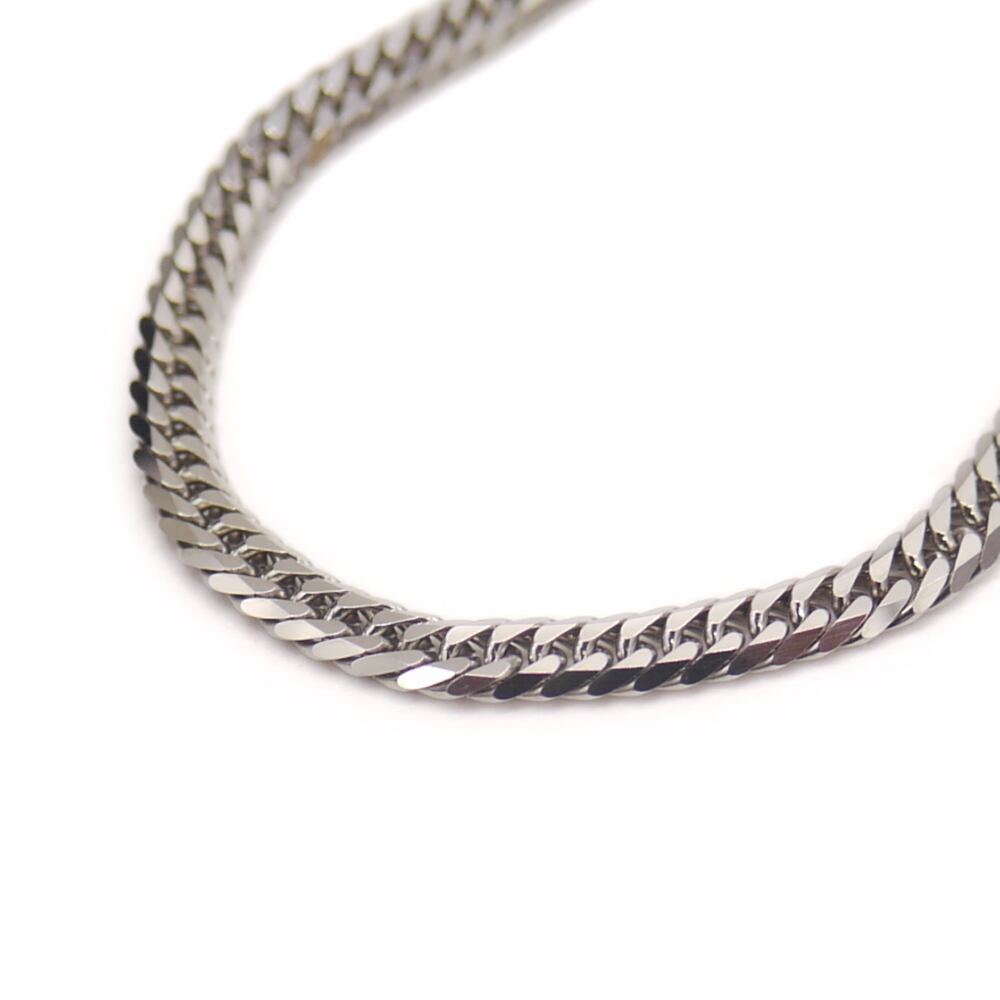 20g Pt850 喜平6面ダブルネックレス プラチナ チェーン Y05345 20g Pt850 喜平6面ダブルネックレス プラチナ ネックレスチェーン