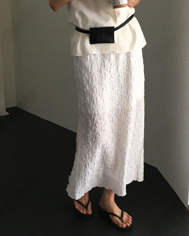 ジャガードロングスカート