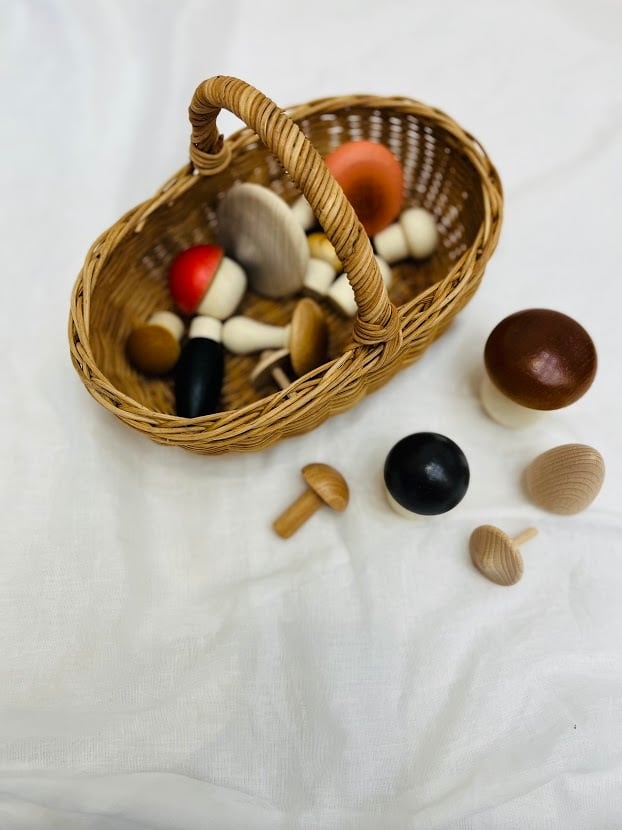 MOONPICNIC FOREST MUSHROOMS BASKET バスケット付き きのこ 秋冬