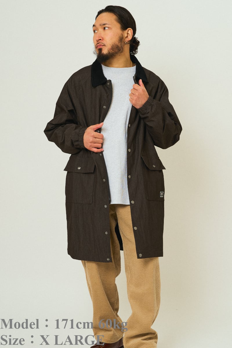 Pigment Long Coach Jacket - 102546300 | 【BIG MIKE / ビッグマイク