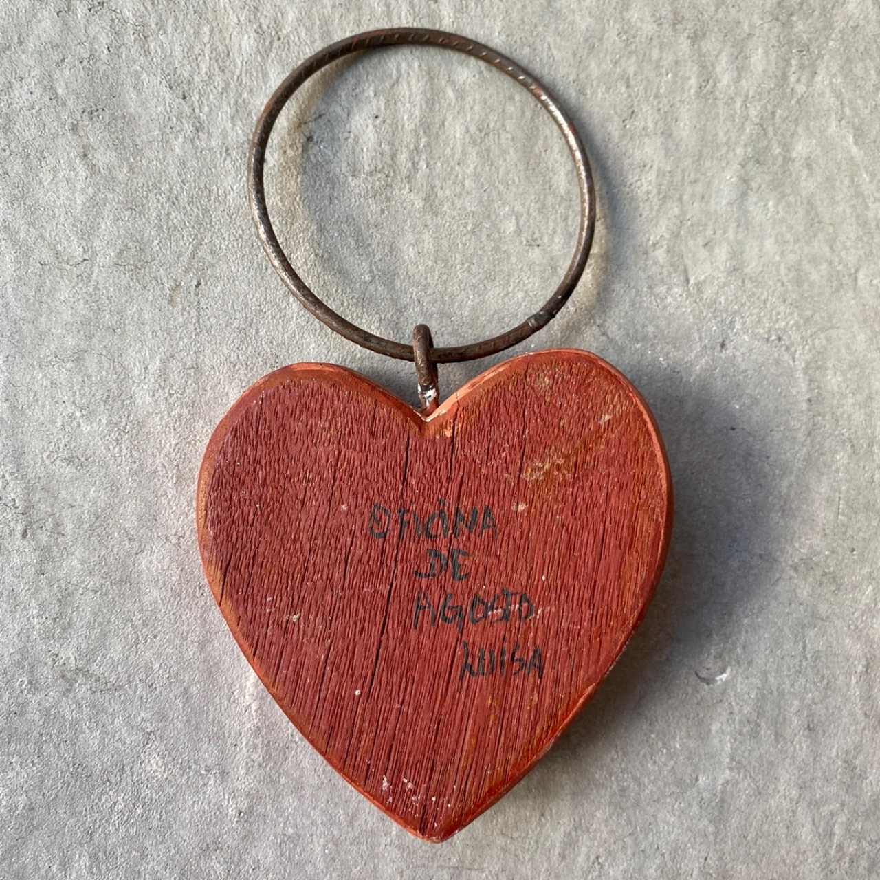 フォークアート OA 壁掛け アイアン アパレシーダ レッド