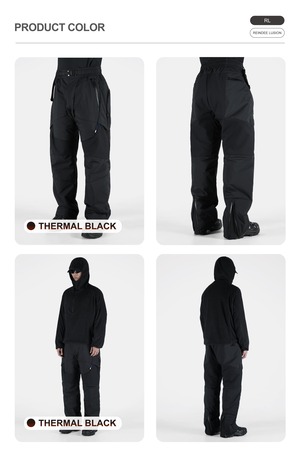 REINDEE LUSION 26AW PRIMALOFT GOLD WATER-REPELLENT PANTS