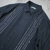 design embroidery rayon shirt