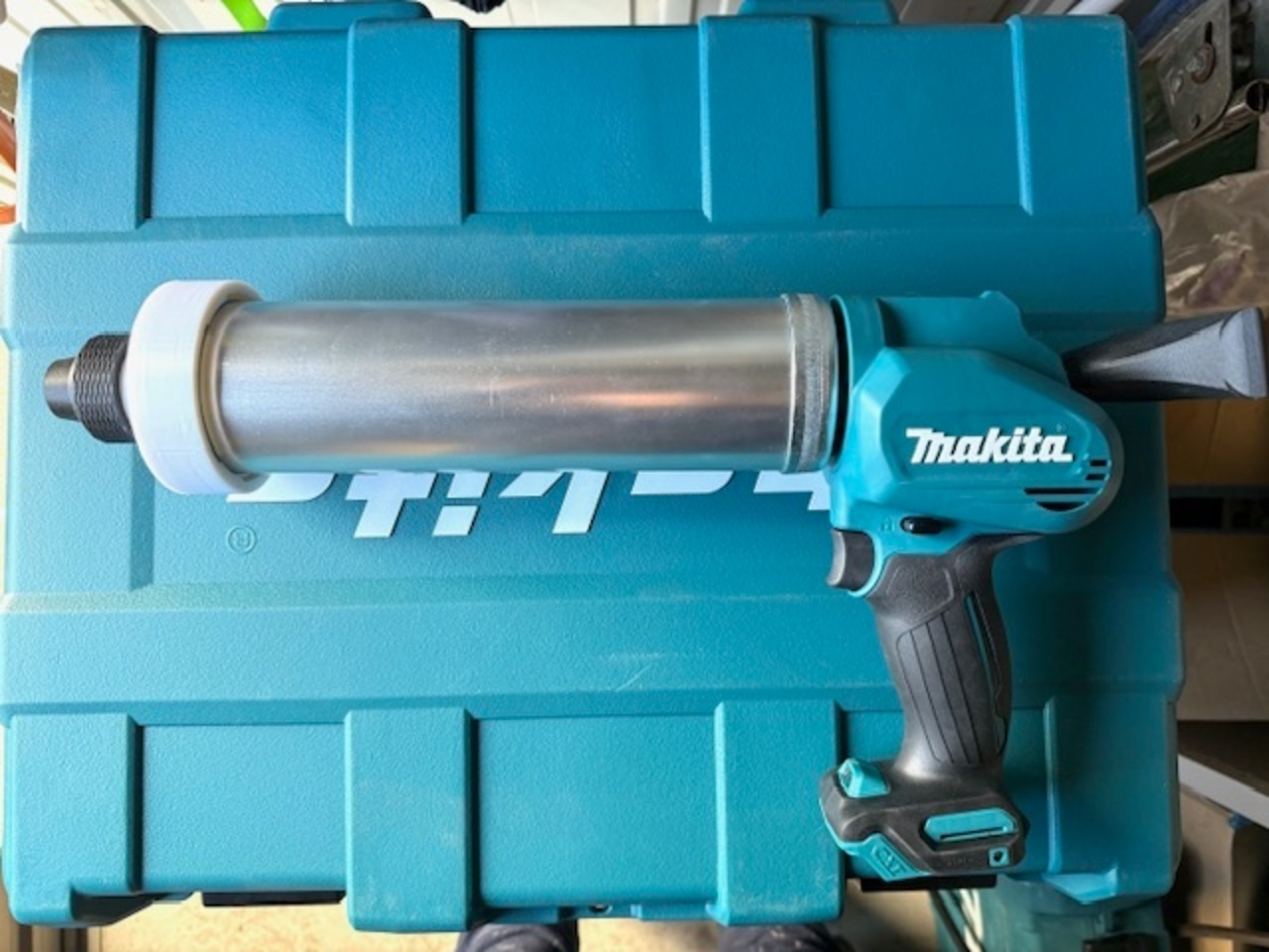 新 マキタ電動コーキングガンセット（MB) 軽量ピストンロッド キャップ 