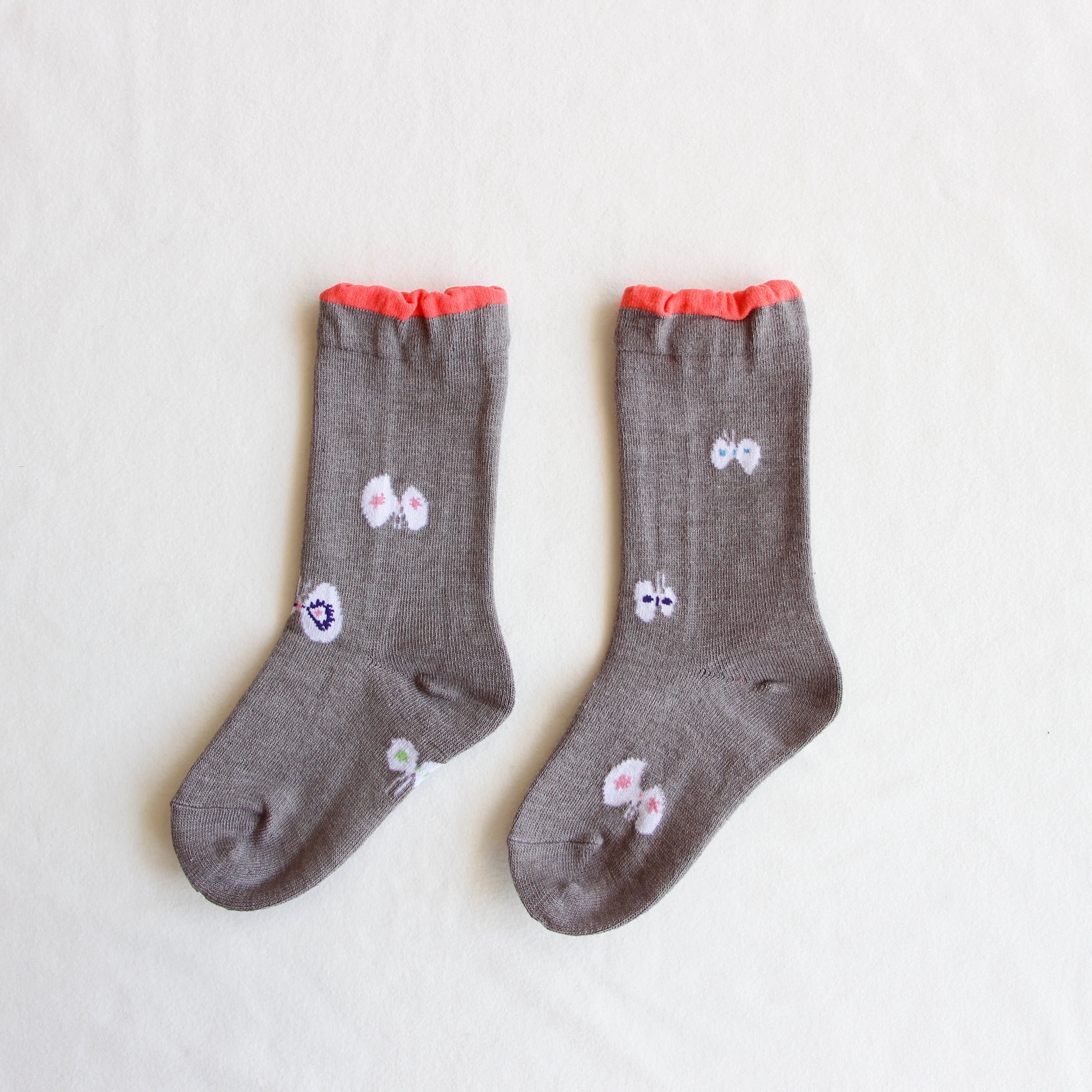 mina perhonen hana hane タイツ グレー mina perhonen（靴下/タイツ