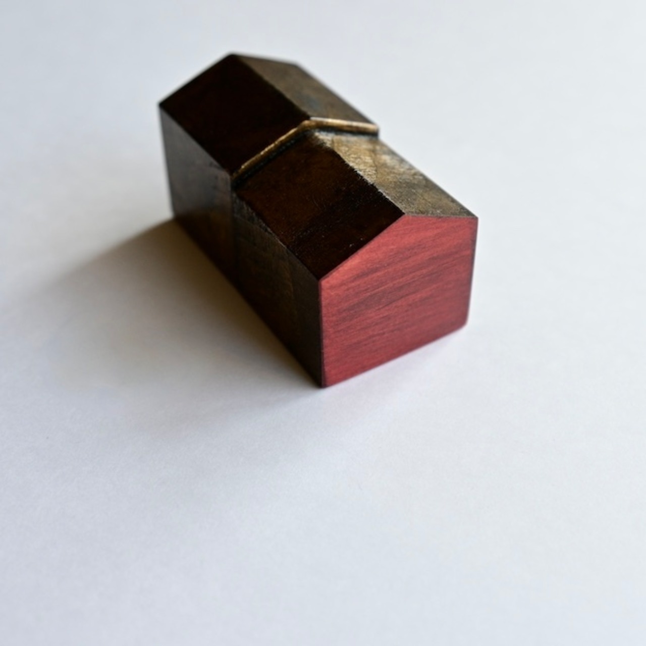 【能登地震義援作品】藤野征一郎　能登ひば木地 [Charity Work for the Noto Earthquake Relief] Seiichiro Fujino Paperweight “SHITAMI” 板壁から能登を想う VOL.1　小【C】