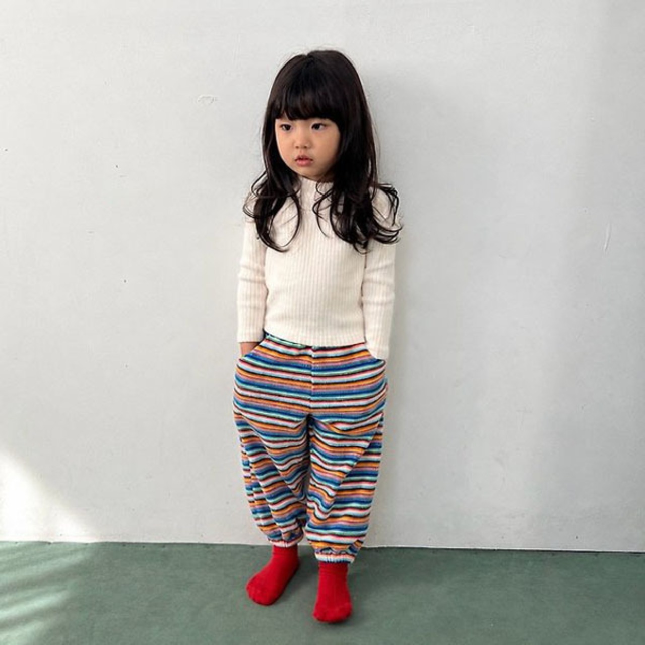 ドット / dot. / さらさらジョガーパンツ / 韓国子供服 / キッズ / 26winter〖取寄〗*XS~XL*