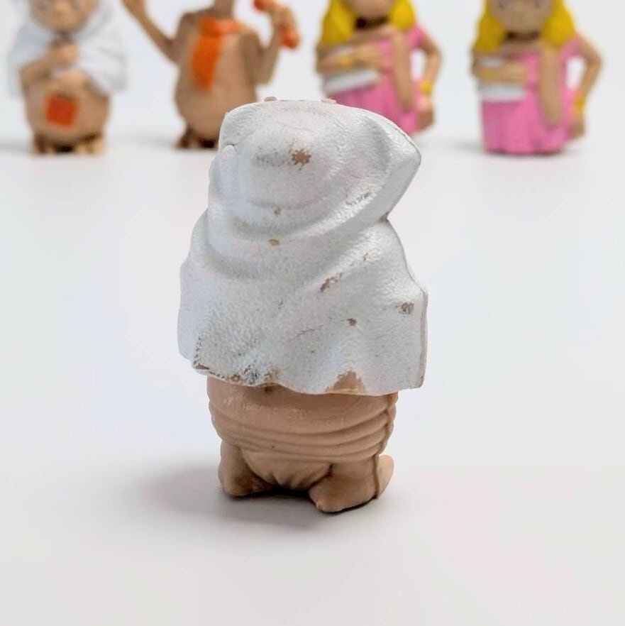 ☆ VINTAGE 1982☆【 E.T. ( イーティー ) 】【A】  PVCフィギュア / シーツ〚アメリカン雑貨 アメトイ〛