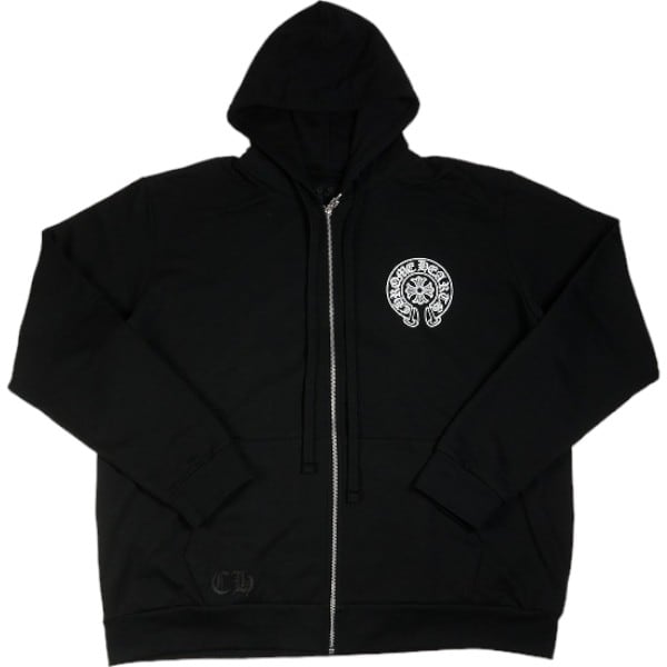 Chrome Hearts パーカー 黒 Size【XS】 CHROME HEARTS クロム・ハーツ OSAKA HORSESHOE FULL ZIP