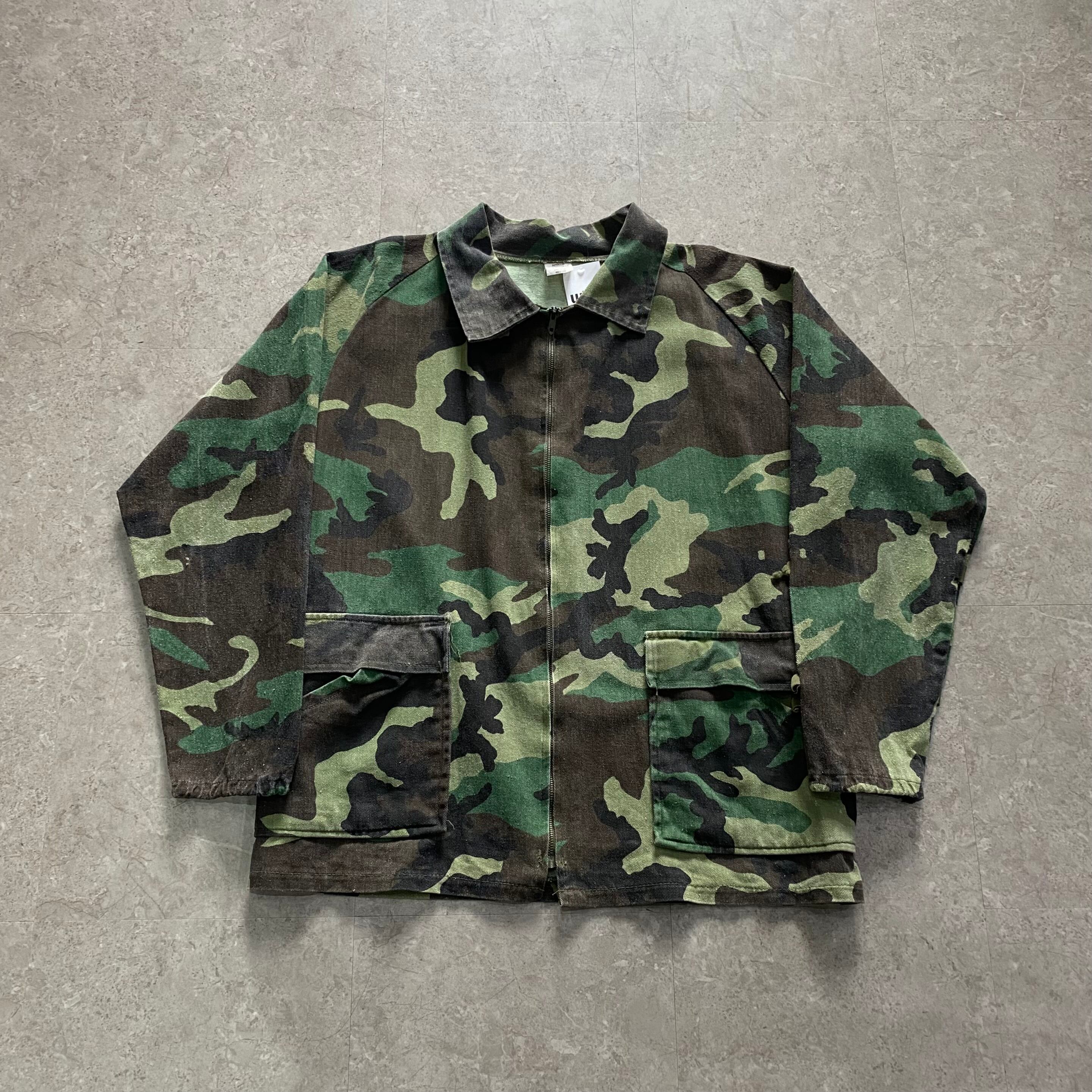 80s APOLLO SPORTSWEAR camouflage jacket【仙台店】