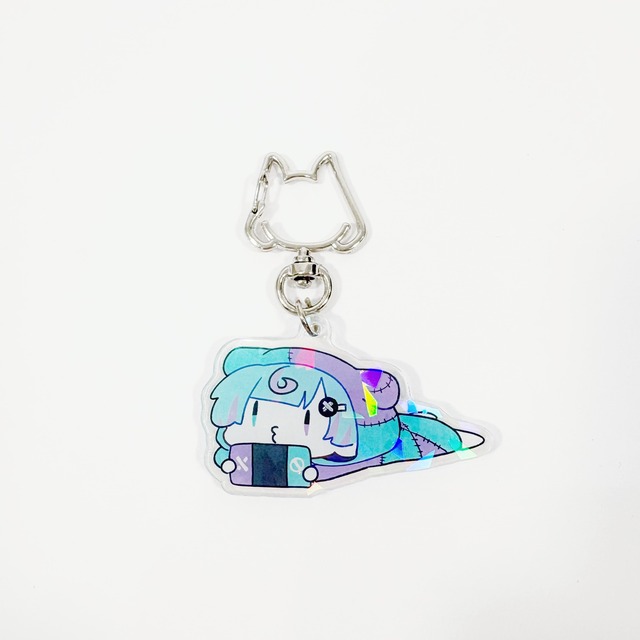 キラキラ☆ホログラムアクリルキーホルダー【GAMER擬人化ONEくん】
