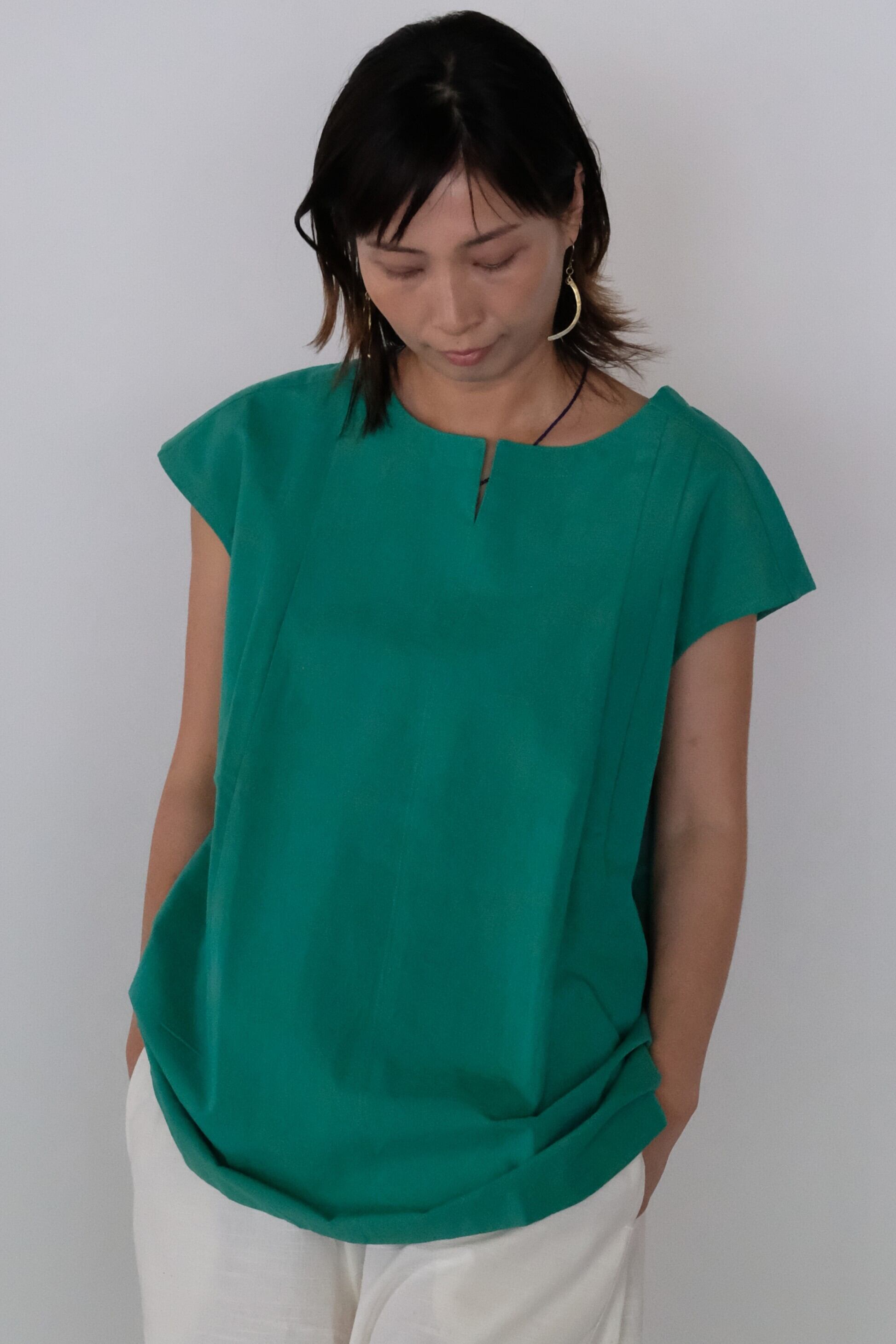 coromo naturel 会津木綿ブラウス | 美工堂 ONLINE SHOP