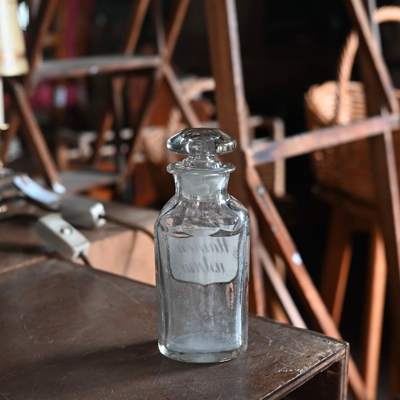 Medicine Bottle / メディシン ボトル【A】〈薬瓶・ボトル・ブロカント