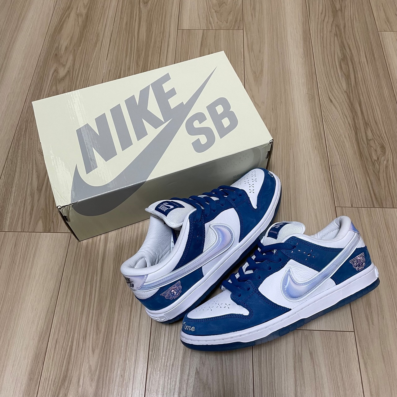 ×BORN × RAISED DUNK SB LOW PRO QS ONE BLOCK AT A TIME