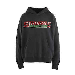 【SAINT MICHAEL】SM-YS8-0000-C03/DT_HOODIE/STRUGGLE/BLACK