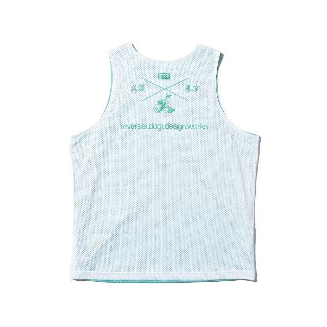 reversal】REVERSIBLE MESH GAME TANK TOP リバーシブル メッシュ