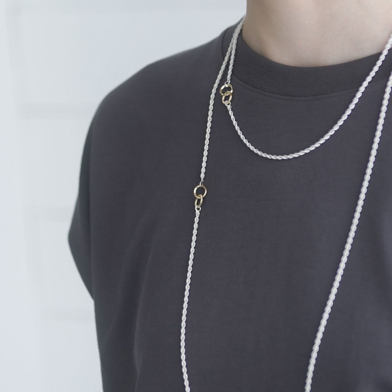 wachigai　45cm　（SV925/K18）　Necklace