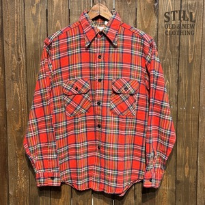 1970's VINTAGE BIG MIKE LONG SLEEVE FLANNEL SHIRT 【サイズ表記  15-1/2】 / 1970年代 ヴィンテージ  ビッグマイク 長袖 フランネル シャツ 【着画有り】