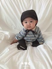 韓国子供服 / LALALAND / 26Autumn / ベベ セイント ロンパース / 秋服 / ベビー *6M~18M*