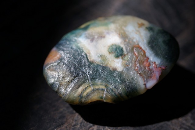 ゴビアゲート Gobi Desert Eye Agate　①