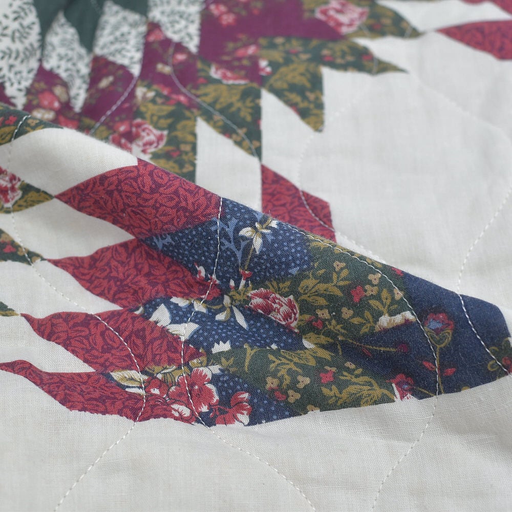 Remake リメイク ハンドメイド パッチワーク風プリントデザイン ワイド