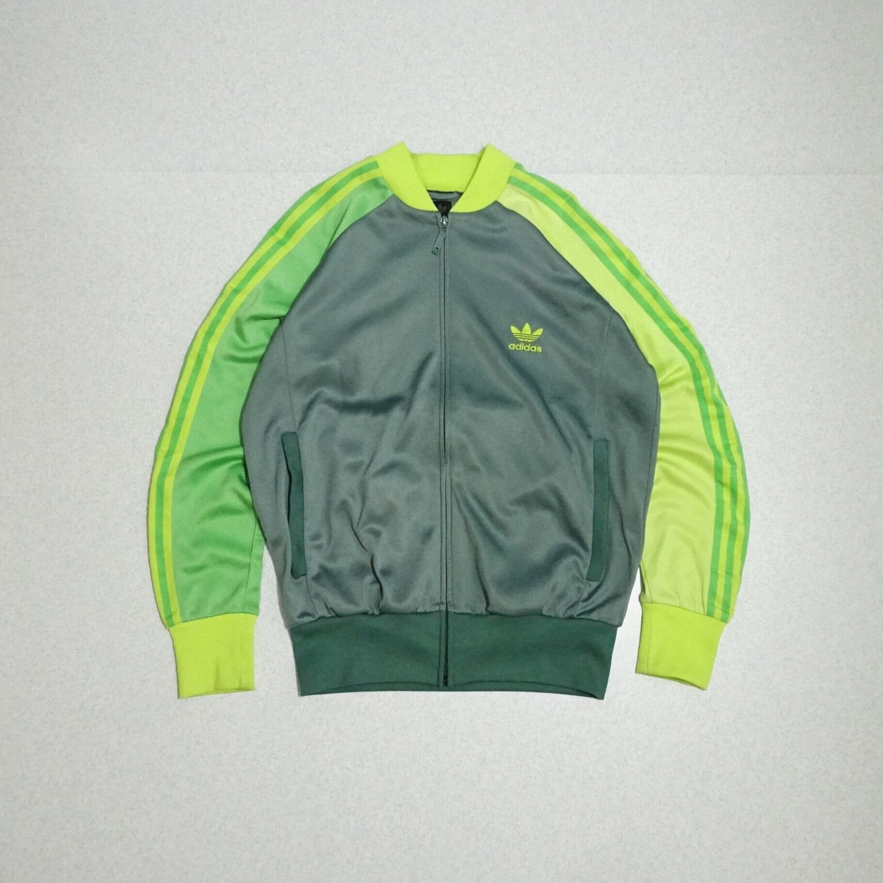 80s デサント製 adidas アディダス トラックジャケット デッドストック