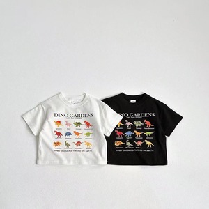 【夏作】恐竜プリントTシャツ