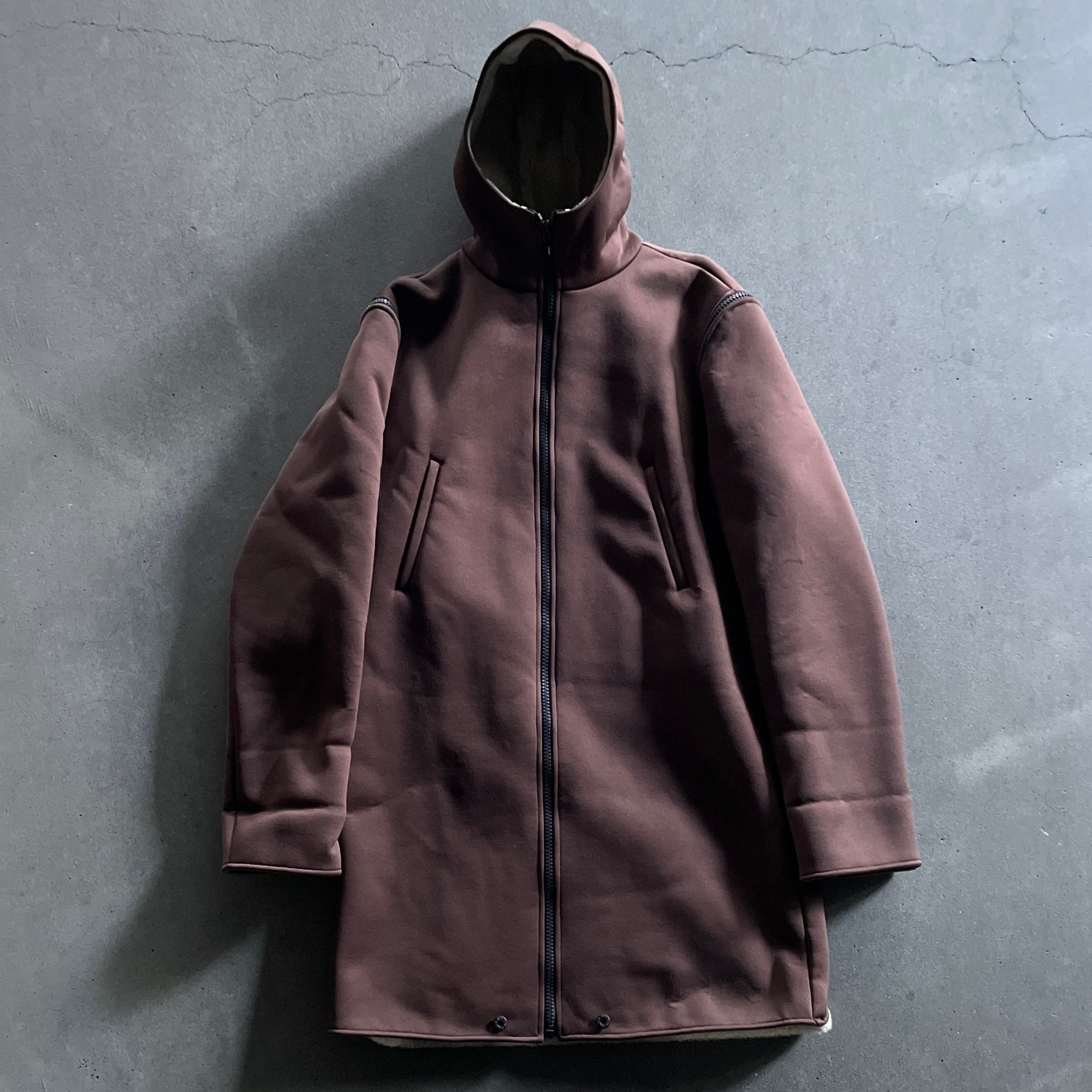 ジャケット・アウター miu miu 1999aw mouton coat SEVENSTARCLOTHING - MIU MIU 1999FW Mouton Hooded Coat