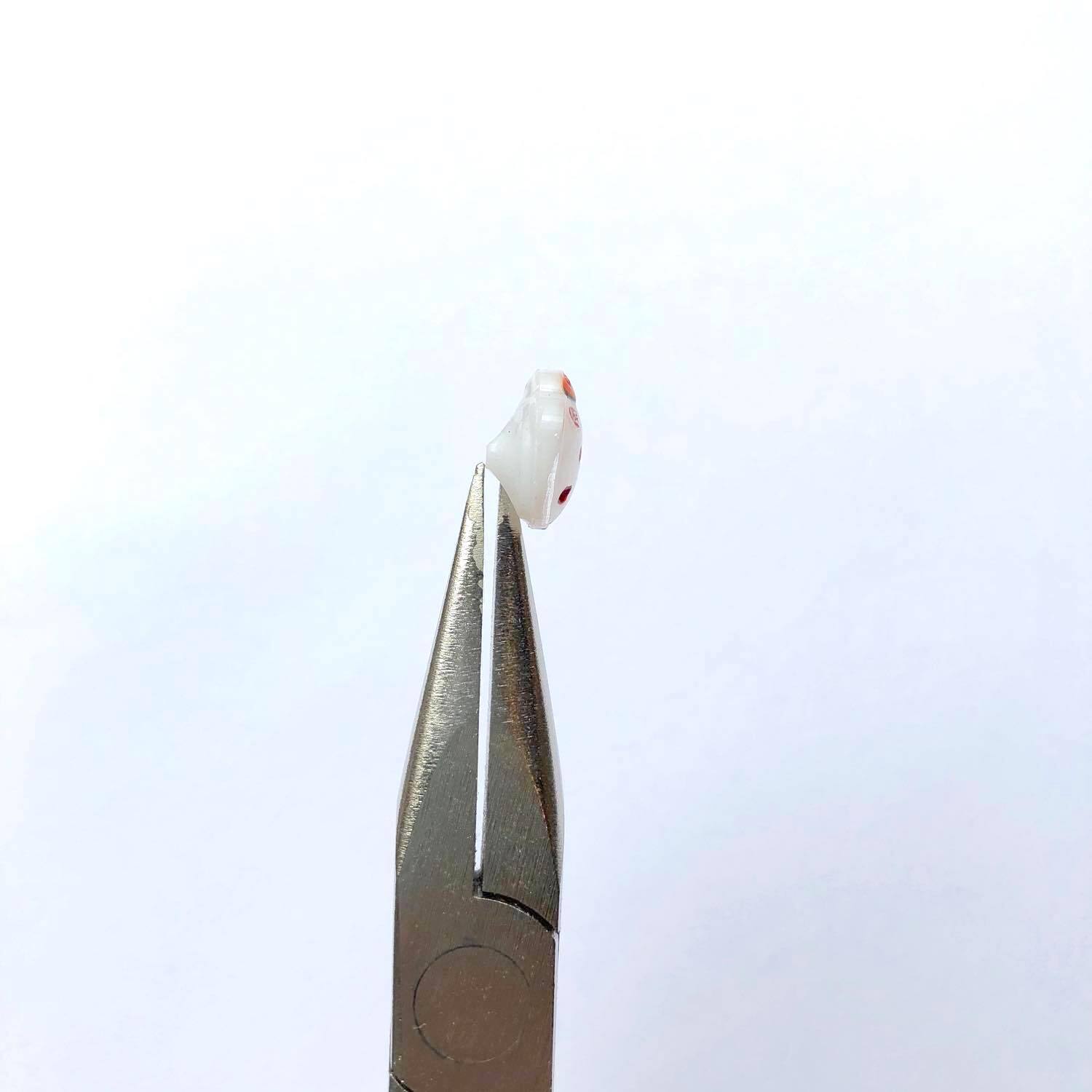 最終入荷〉てんとう虫チェコガラスボタン | Dua-アクセサリーパーツ