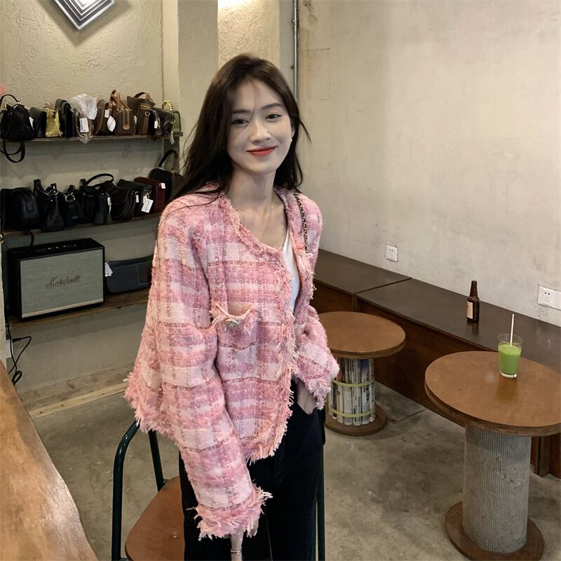 ジャケット オータムショートスリムトップス ロング 秋物 モンロー37485304571