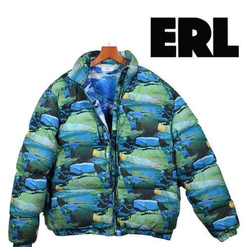 ERL / UNISEX PRINTED QUILTED PUFFER WOVEN　ERL06C002