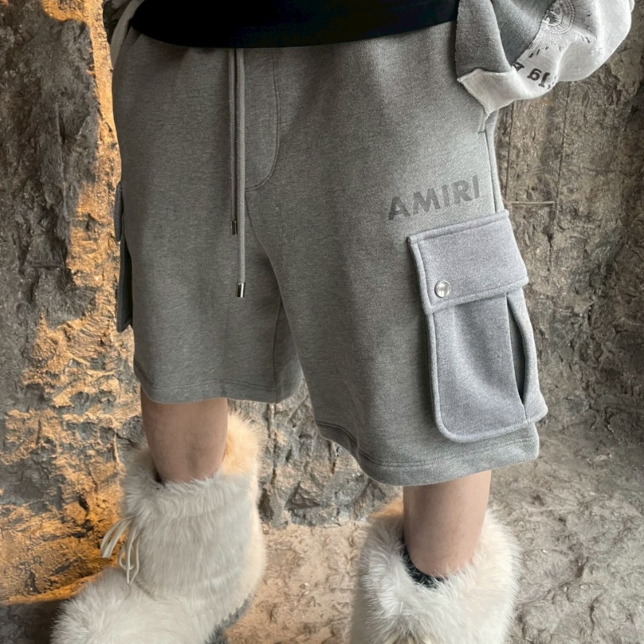 【AMIRI】AMIRI STENCIL CARGO SHORT - 10