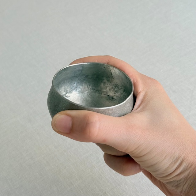 伴 哲生 錫(すず) ぐい呑み