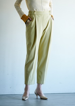 ★新作★ Lallia M'u (ラリア/ムー) シアーポケットテーパードパンツ【2513722 】