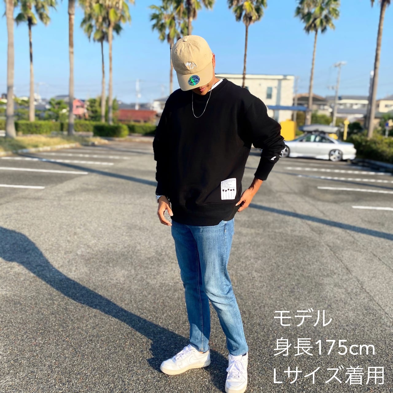 LS fin Sweater 【Black】 | LUSSO SURF powered by BASE