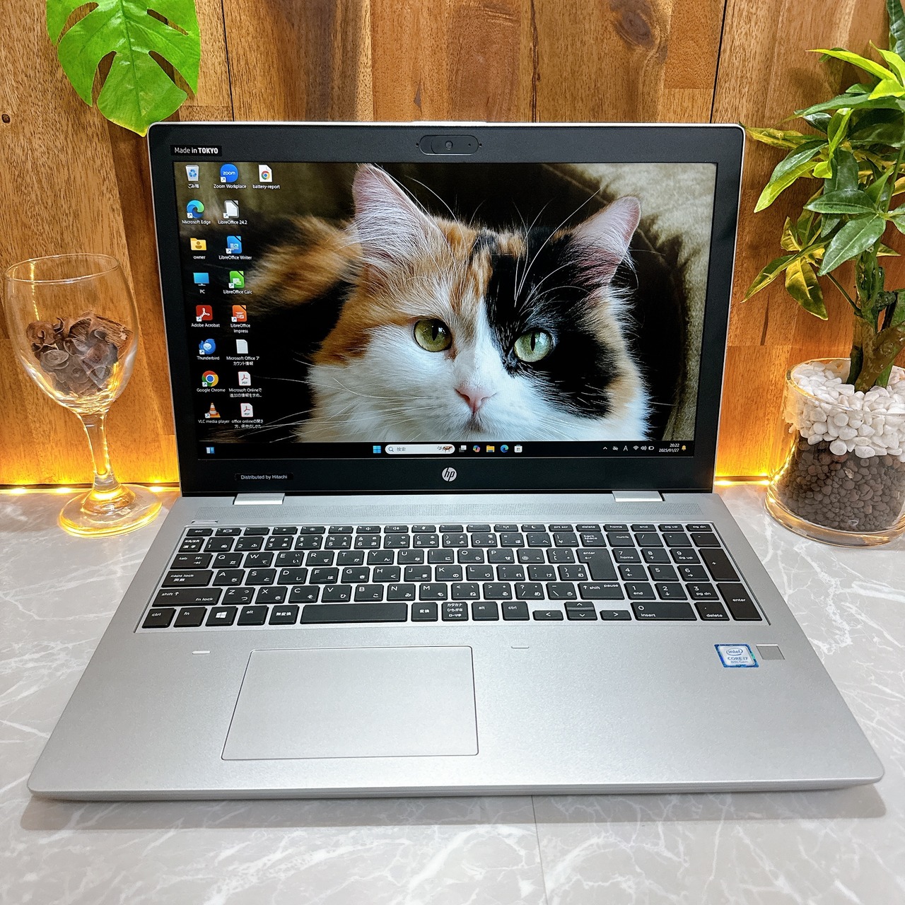 美品/ HP ProBook 650 G5/メモリ16GB/ SSD256GB/最高峰i7第8世代/ 人気ノートパソコン