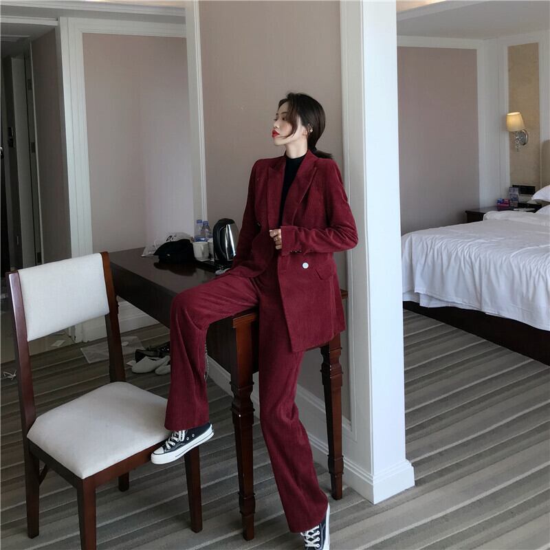 レトロコーデュロイセットアップ 韓国レディースファッション通販 Krex ケーレックス