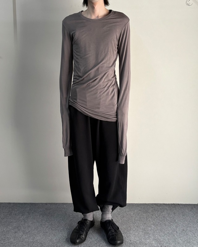 【2002FW/Rick Owens】cut-off long t-shirt