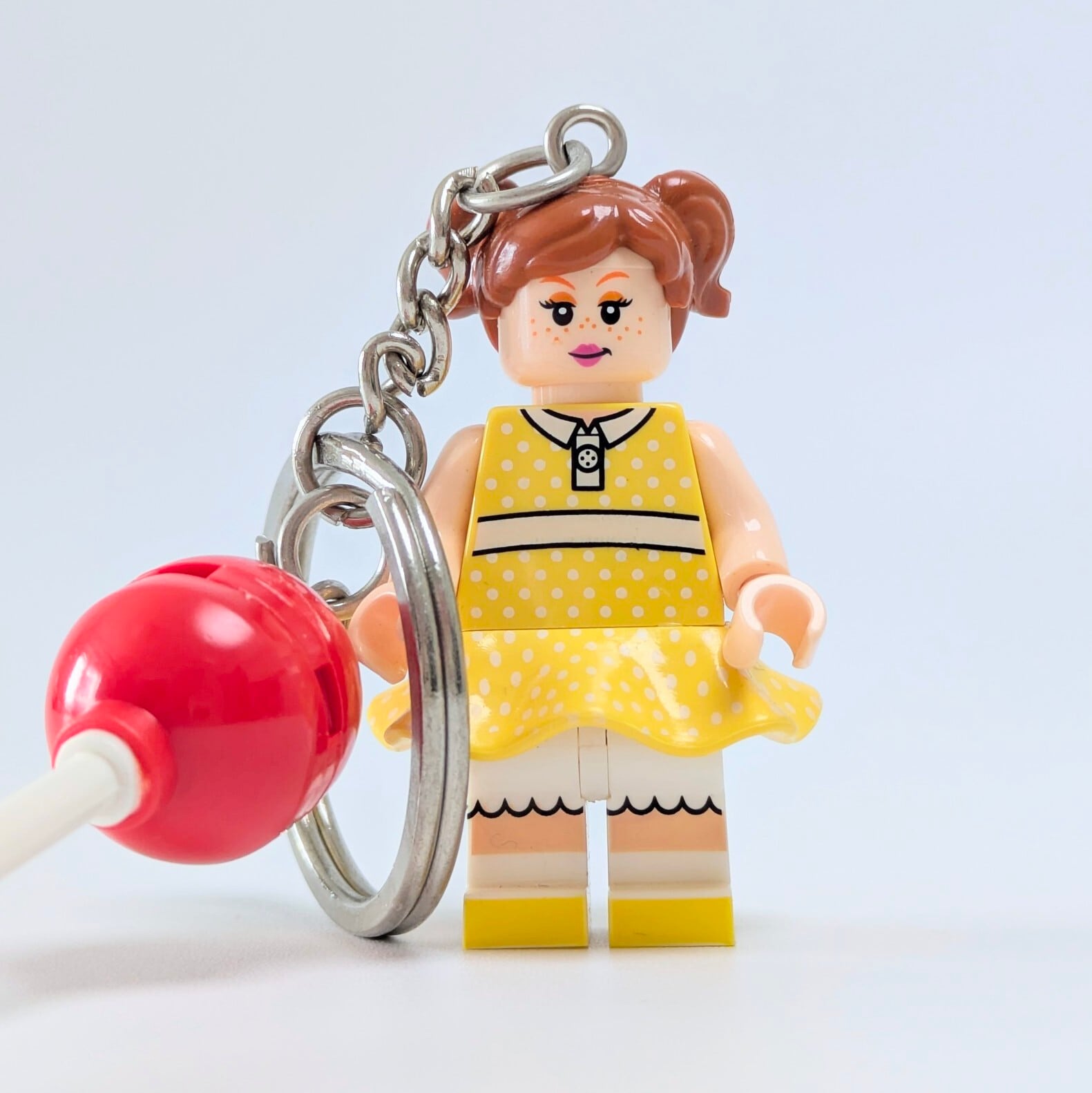★ブロックフィギュアキーホルダー★【トイ・ストーリー / TOY STORY4 】 ギャビーギャビー / トイストーリー〚アメリカン雑貨 アメトイ〛