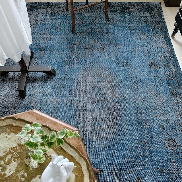 トルコ ヴィンテージラグ TR017 | イスパルタ(オーバーダイ) | 163cm × 268cm