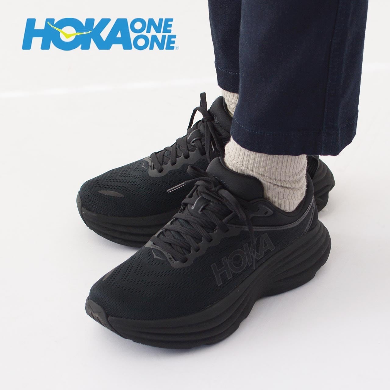 新品未使用 ホカオネオネ BONDI 8 WIDE HOKA ONE ONE