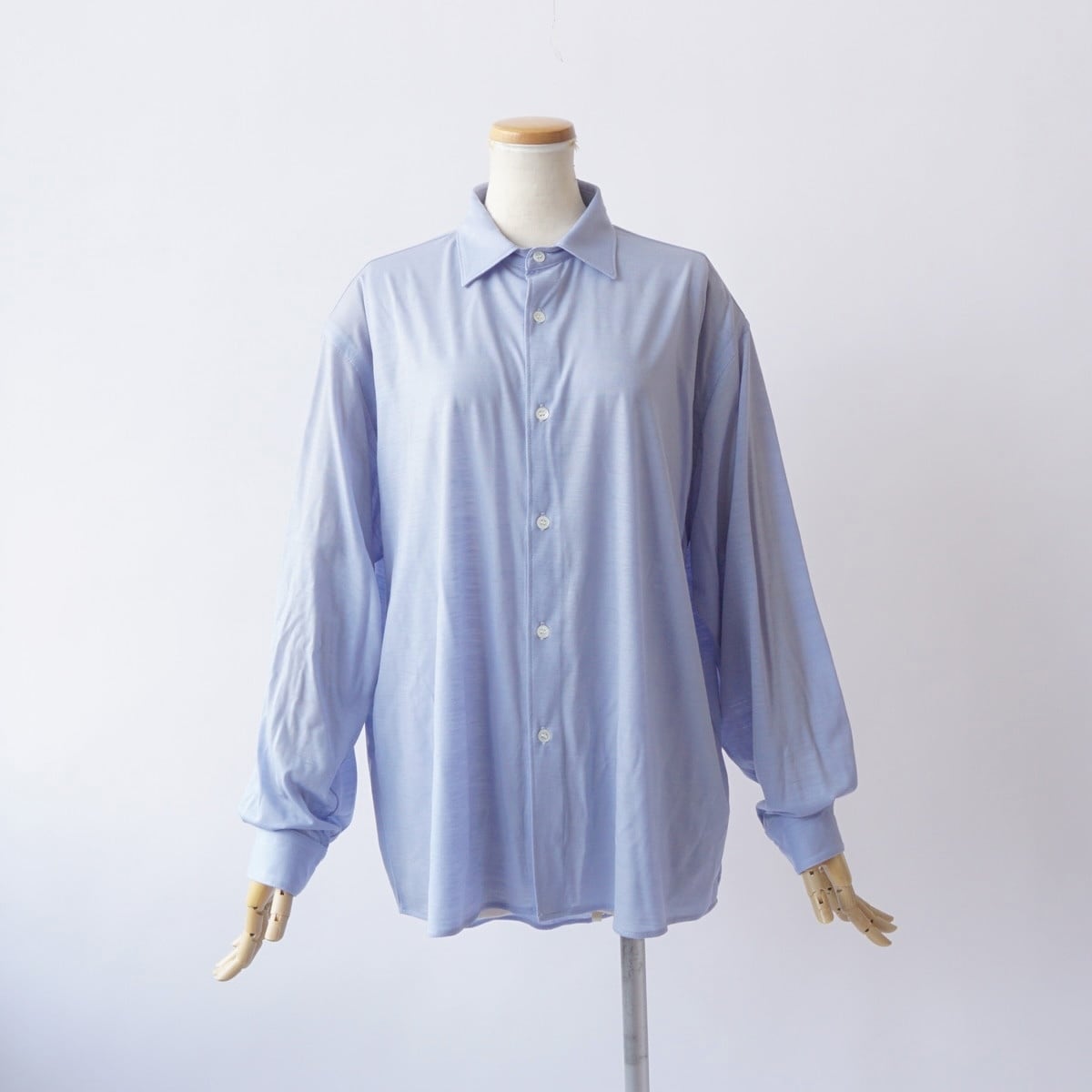 BATONER/バトナー・REGULAR COLLAR MERIYASU SHIRT | a flat shop