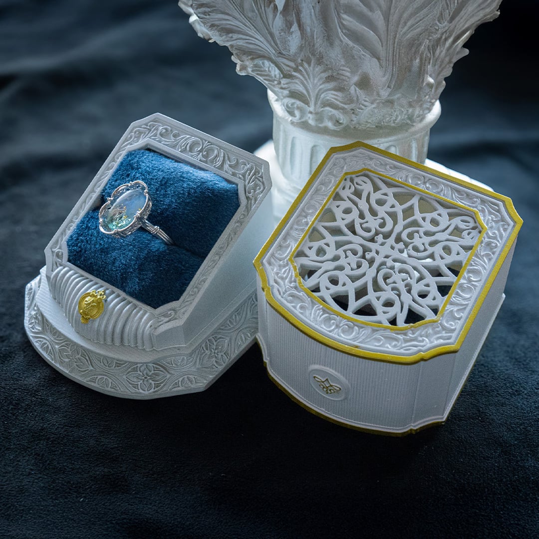 シャペルボックス｜ロイヤルホワイト | Airi museum jewelry