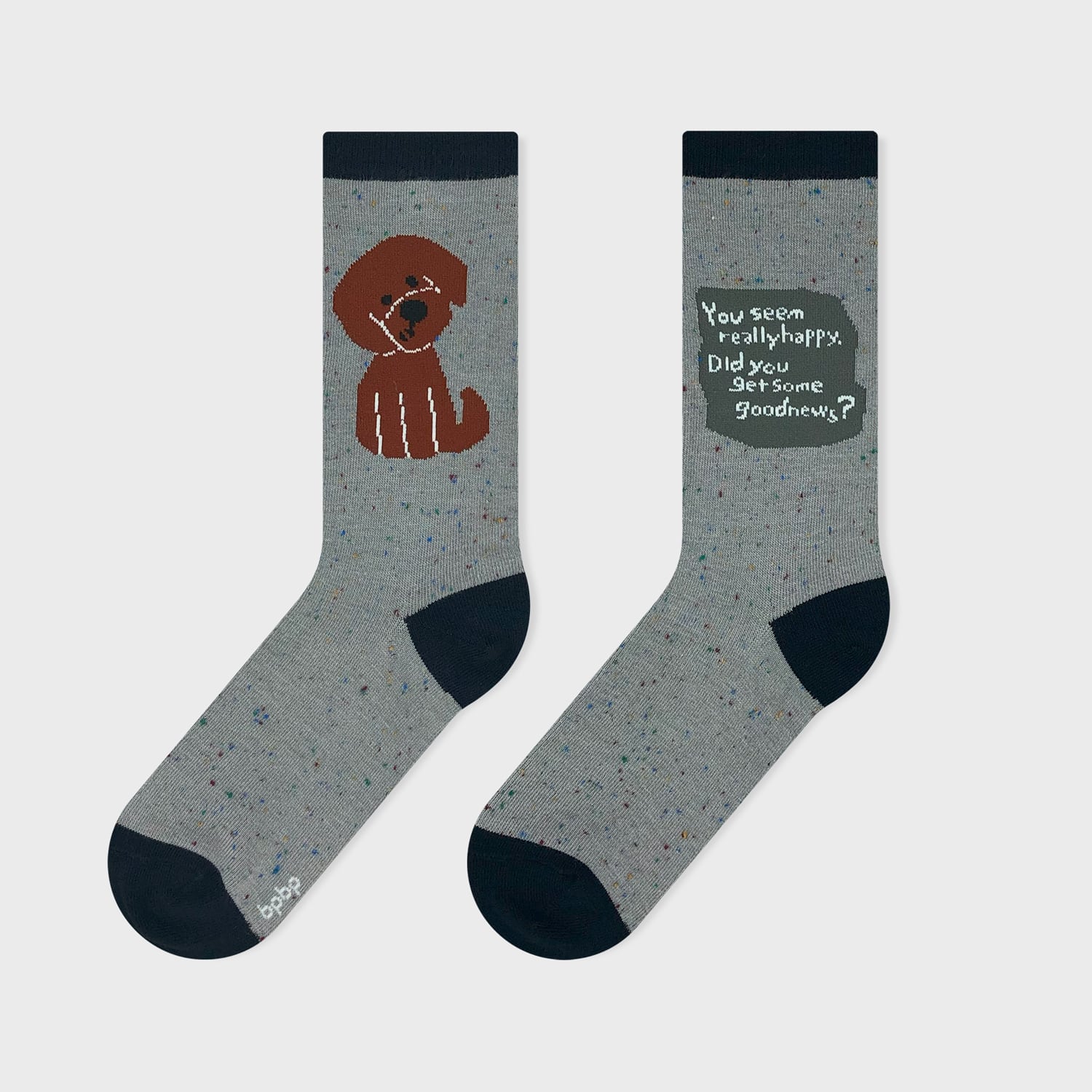 JIN KITAMURA】北村人 SOCKS ソックス 首を傾げるプードル | bpbp
