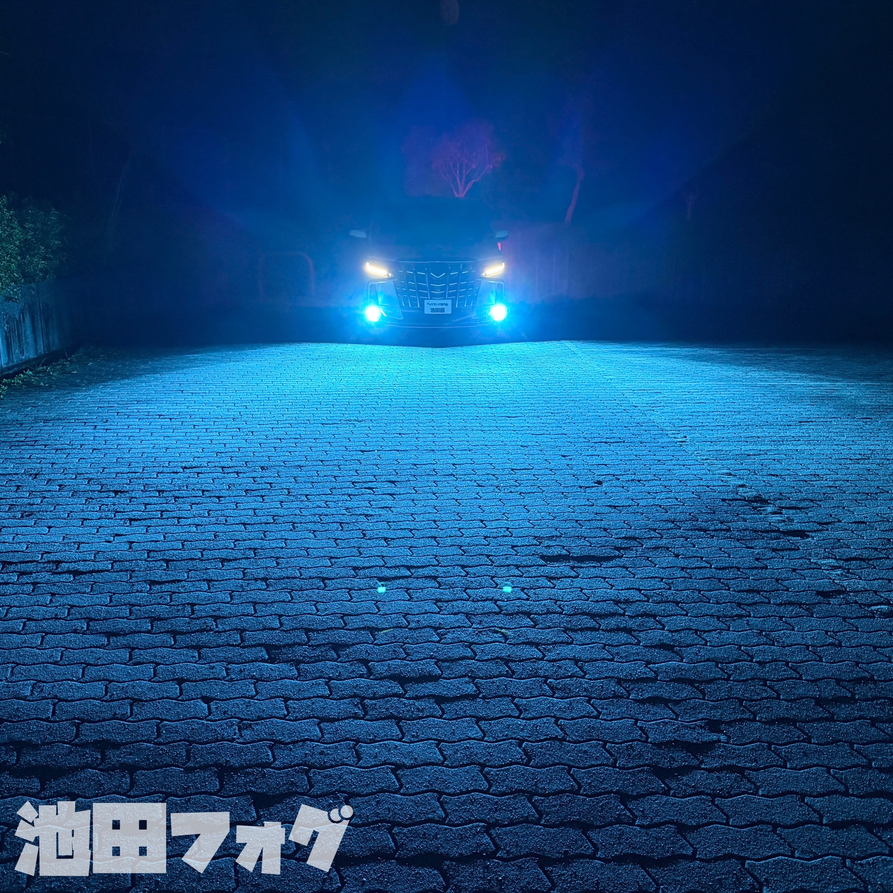 当店限定色！超爆光！スカイブルー フォグランプ！H8/H11/H16 実測値